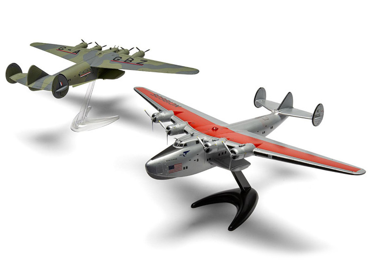 Level 2 Model Kit Boeing 314 Clipper Flying Boat with 2 Scheme Options 1/144 Plastic Model Kit by Airfix Level 2 Model Kit Boeing 314 Clipper Flying Boat with 2 Scheme Options 1/144 Plastic Model Kit by Airfix