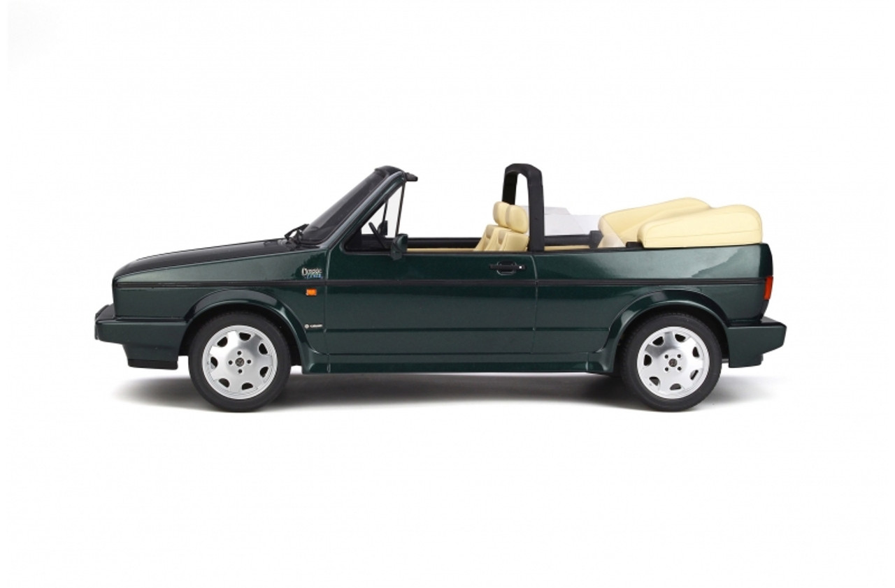 1/12 OTTO 1992 Volkswagen VW Golf Mk.1 Cabriolet Classic Line (Green) Resin Car Model