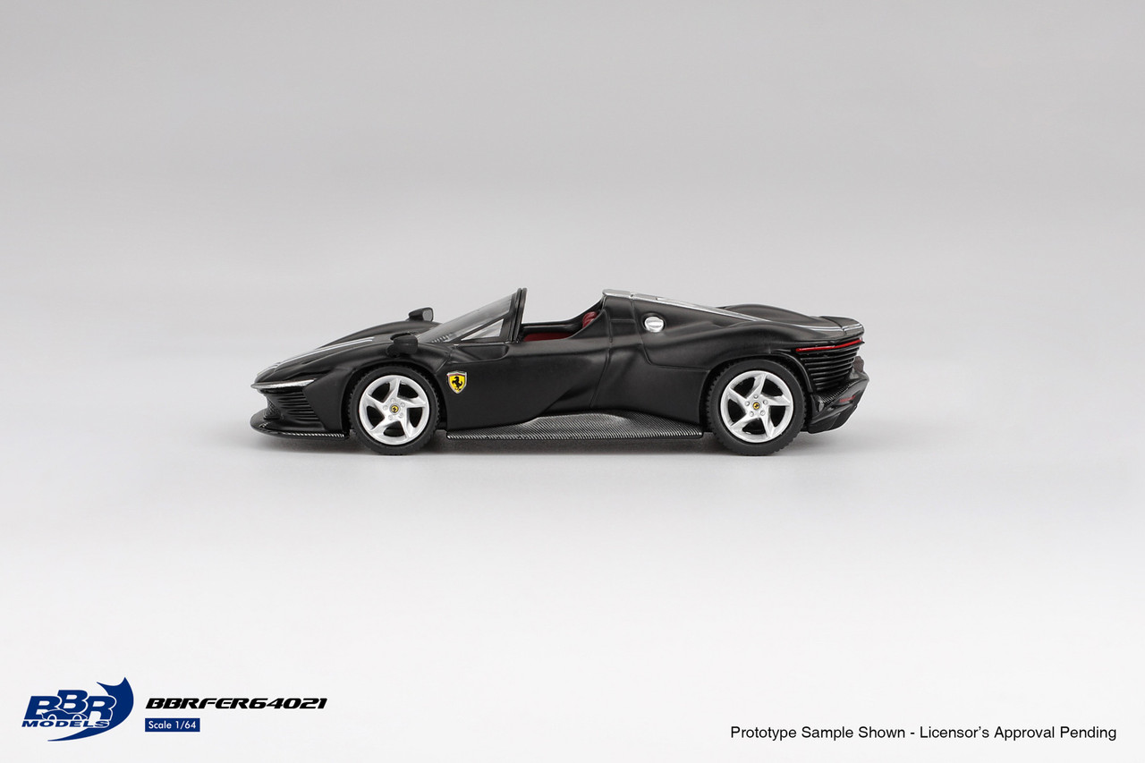 1/64 BBR Ferrari Daytona SP3 (Matte Black) Car Model