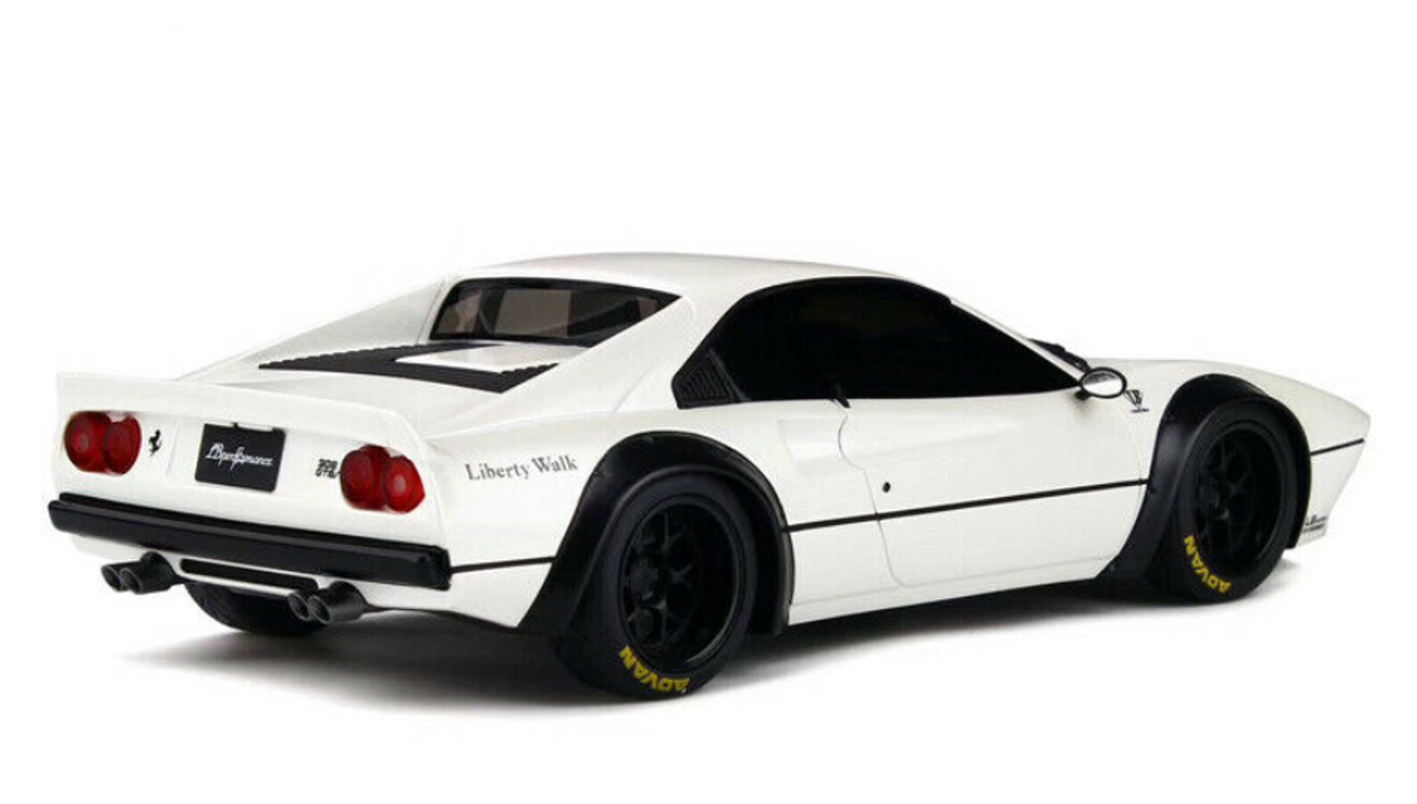 1/18 GT Spirit GTSpirit Ferrari 308 ADVAN LBWK LB Works (White) Resin Car Model
