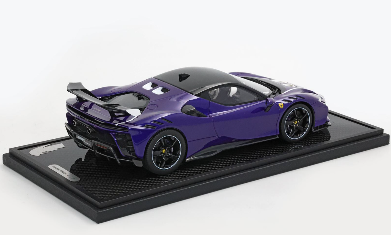 1/18 BBR Ferrari SF90 XX Stradale (Violet Purple) Car Model Limited 24 Pieces