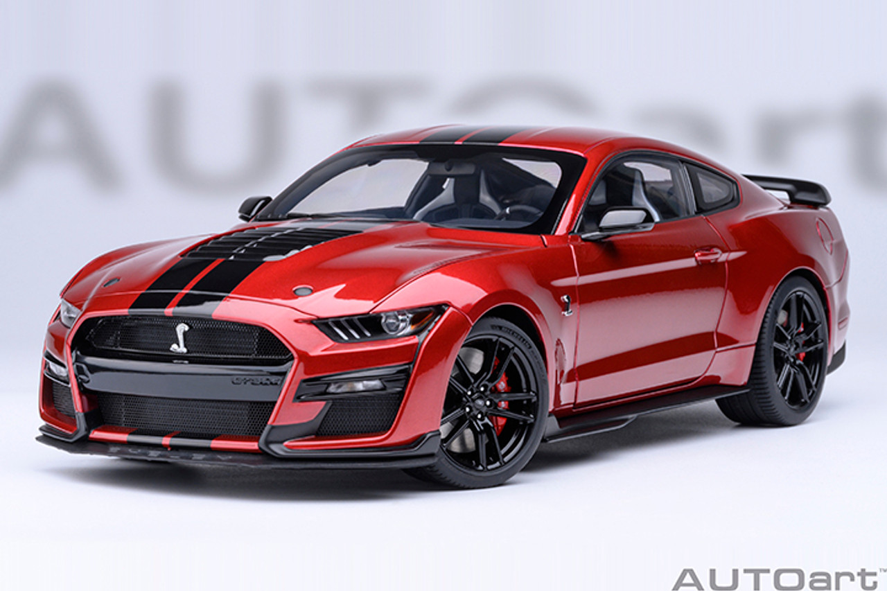 AUTOart 1:18 シェルビーGT500 レッド 1/18 AUTOart Ford Mustang Shelby GT500 (Rapid Red) Car Model
