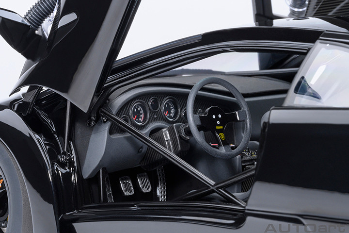 1/18 AUTOart Lamborghini Diablo GTR (Deep Black) Car Model