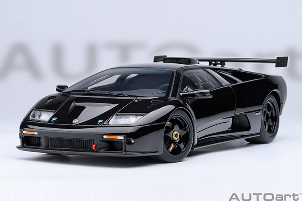 ミニカー LAMBORGHINI DIABLO GTR (AUTO ART) 1/18 AUTOart Lamborghini Diablo GTR (Deep Black) Car Model