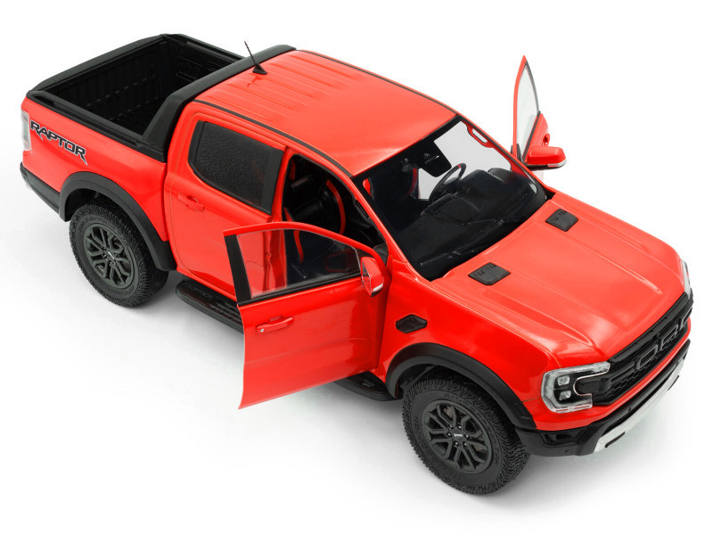 1/18 Solido 2024 Ford Ranger Sport Raptor (Orange) Diecast Car