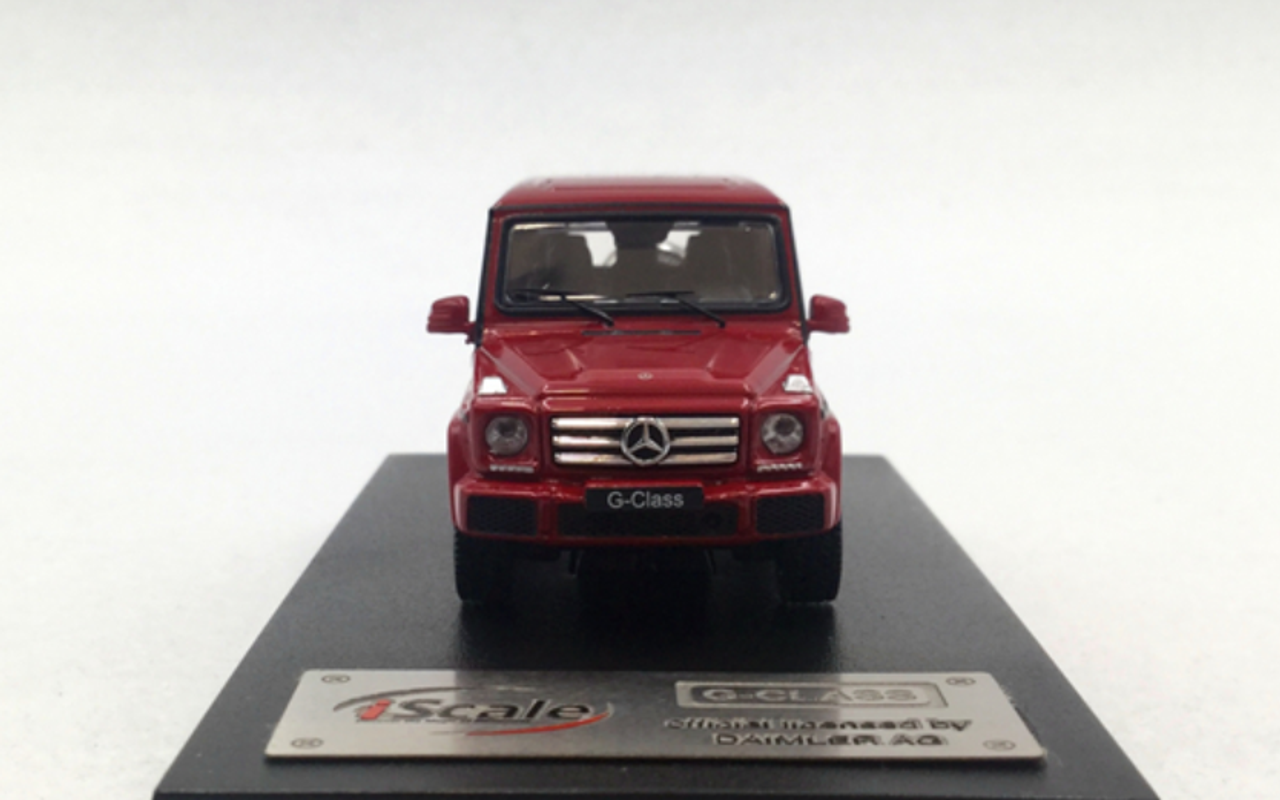 1/64 iScale Mercedes-Benz Mercedes G-Class G-Klasse G550 G63 AMG (Red) Diecast Car Model