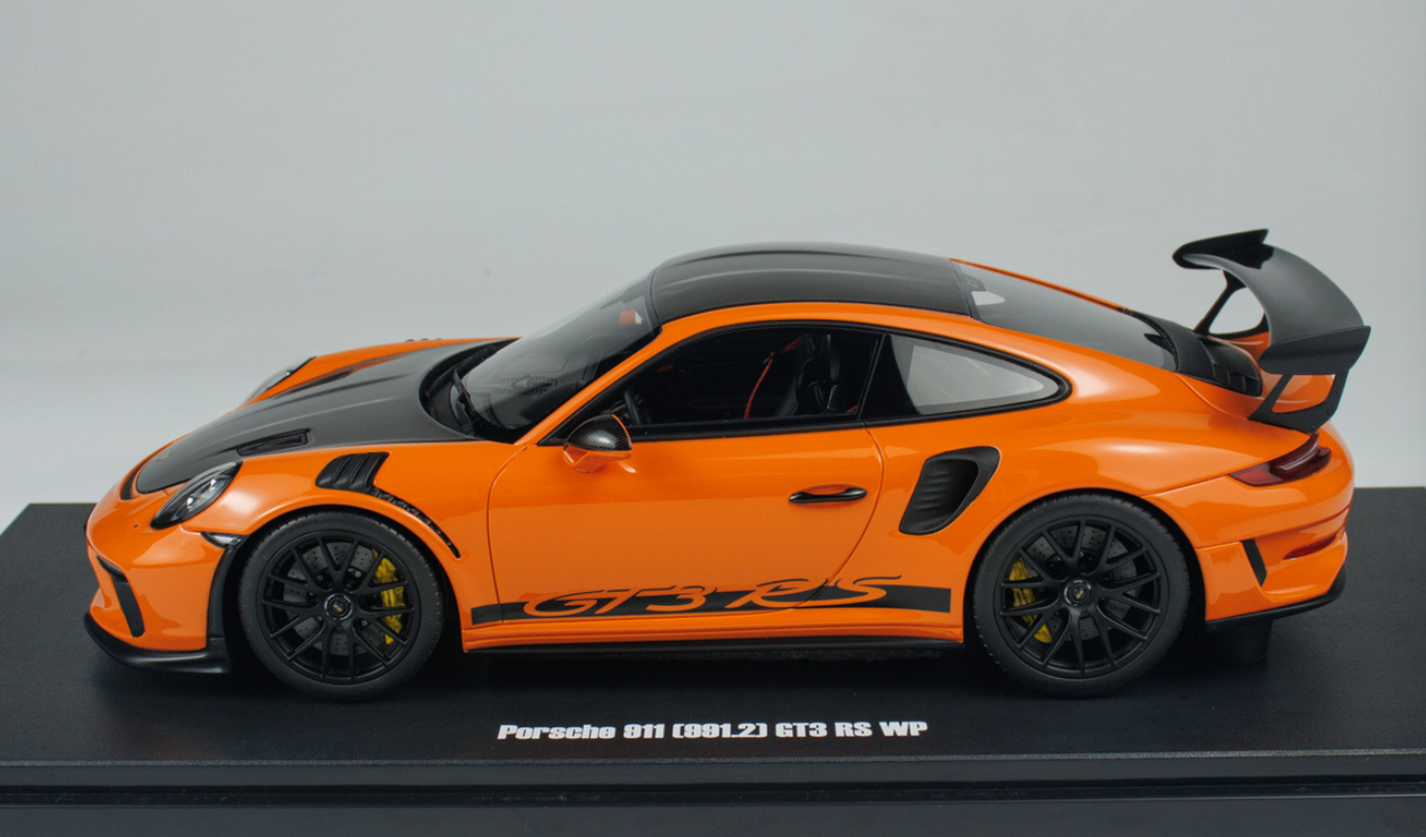 1/18 GT Spirit Porsche 911 (991.2) GT3 RS Weissach Package (Orange) Car Model