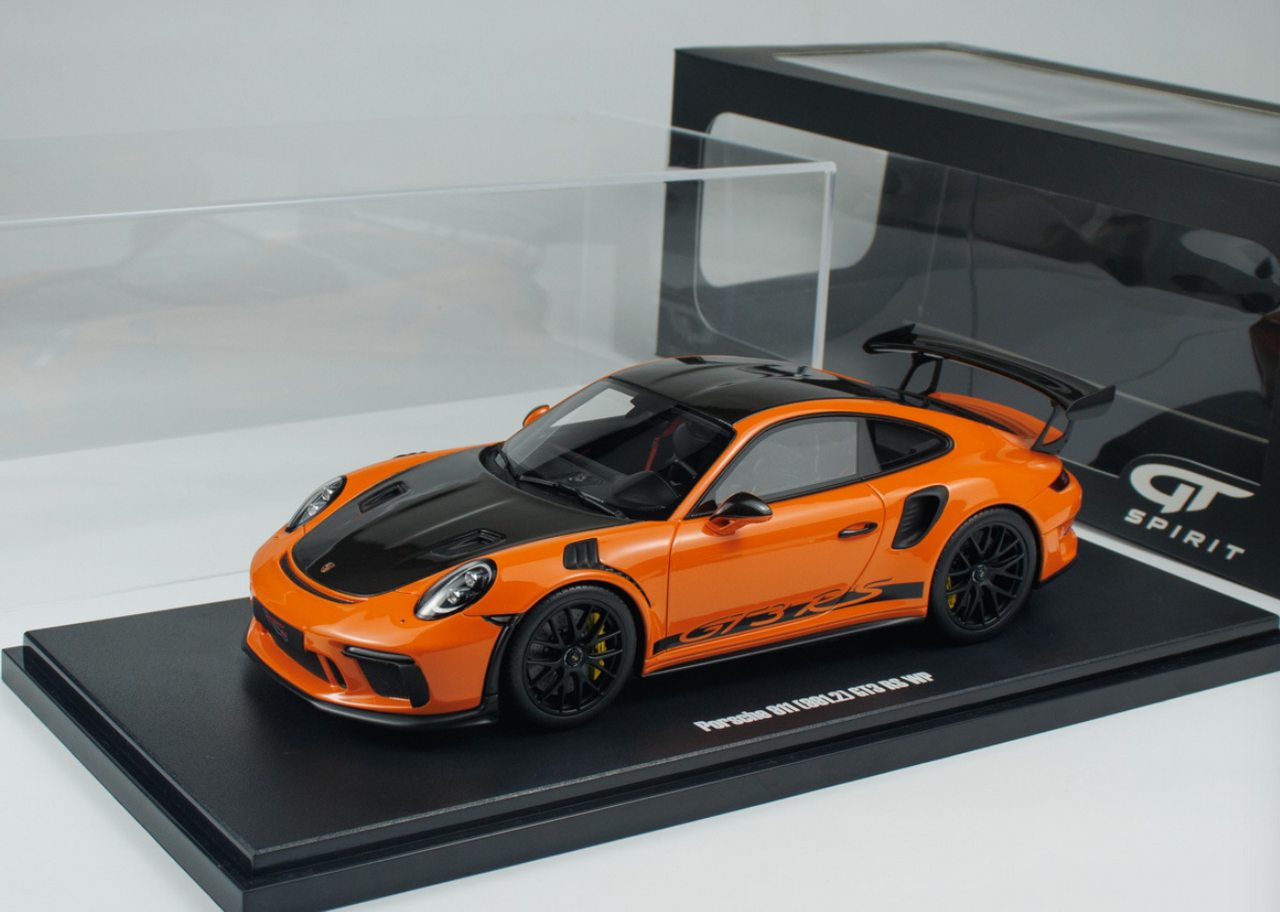 1/18 GT Spirit Porsche 911 (991.2) GT3 RS Weissach Package (Orange) Car Model