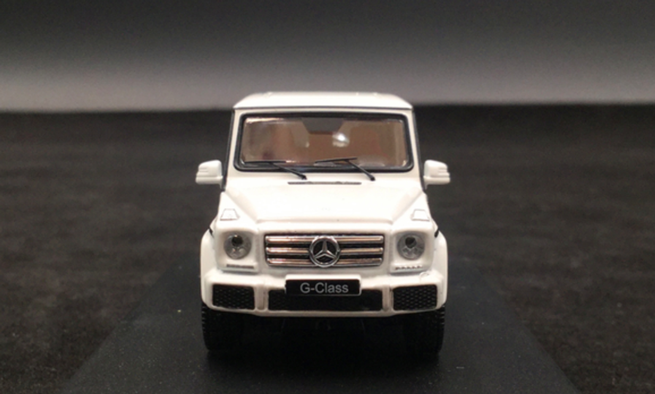 1/64 iScale Mercedes-Benz Mercedes G-Class G-Klasse G550 G63 AMG (White) Diecast Car Model