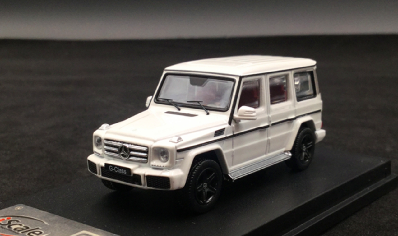 1/64 iScale Mercedes-Benz Mercedes G-Class G-Klasse G550 G63 AMG (White) Diecast Car Model