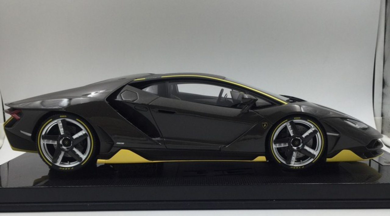 1/12 Looksmart Lamborghini Centenario Carbon Fiber Version Car Model (Minor Imperfections)