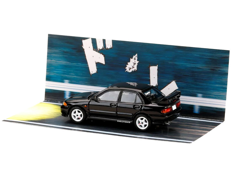 1/64 Hobby Japan Initial D 30th Anniversary Lancer RS Evolution III Kyoichi Sudo vs Ryosuke Takahashi JDM64 Diecast Car Model