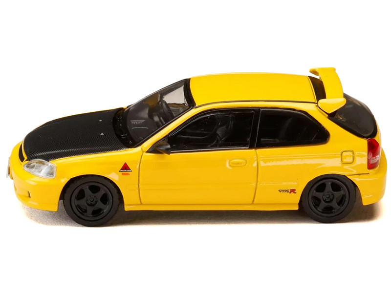 1/64 Hobby Japan Initial D 30th Anniversary Honda CIVIC (EK9) Todojuku INITIAL D Tomoyuki Tachi vs Takumi Fujiwara Diecast Car Model
