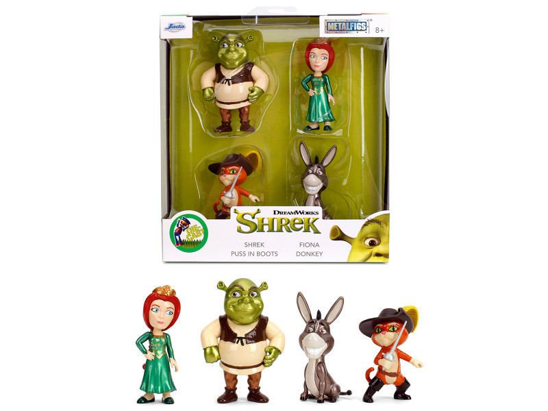 Set of 4 Diecast Figures 