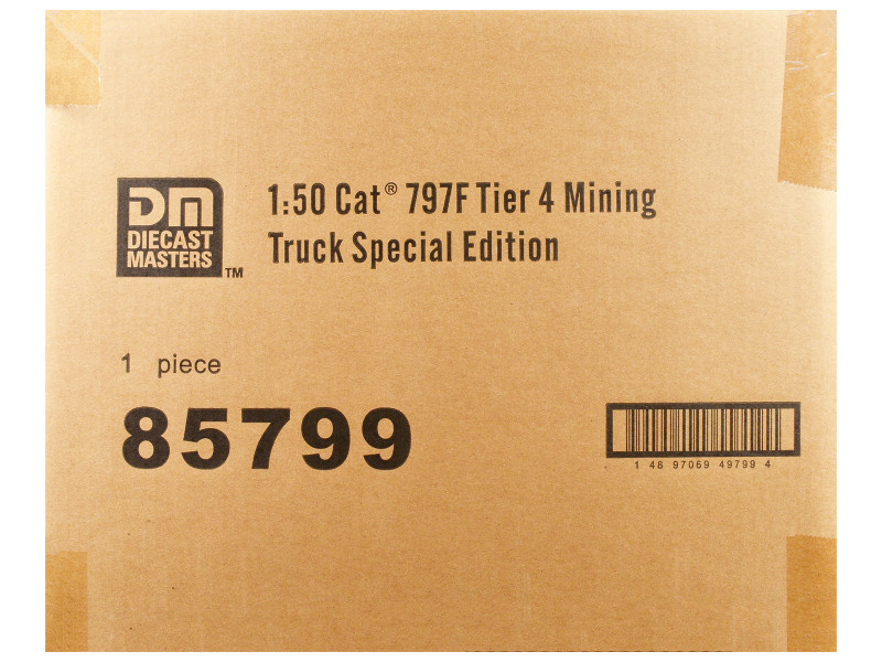 1/50 Diecast Masters Cat 797F Mining Truck Tier 4 Copper Finish