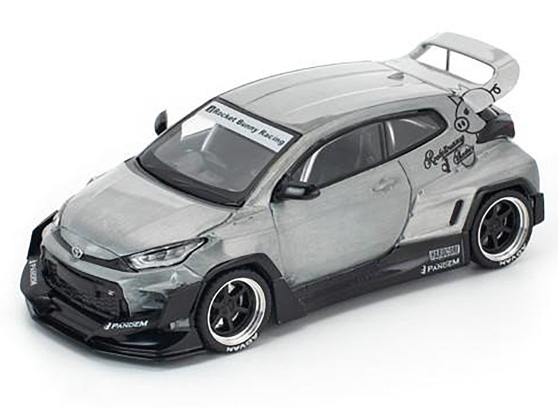 1/64 Poprace Toyota Pandem GR Yaris Event Special (Raw Metal