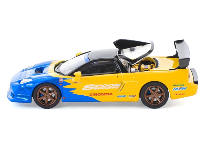 1/64 Poprace Honda NSX-R GT Spoon Diecast Car Model - LIVECARMODEL.com