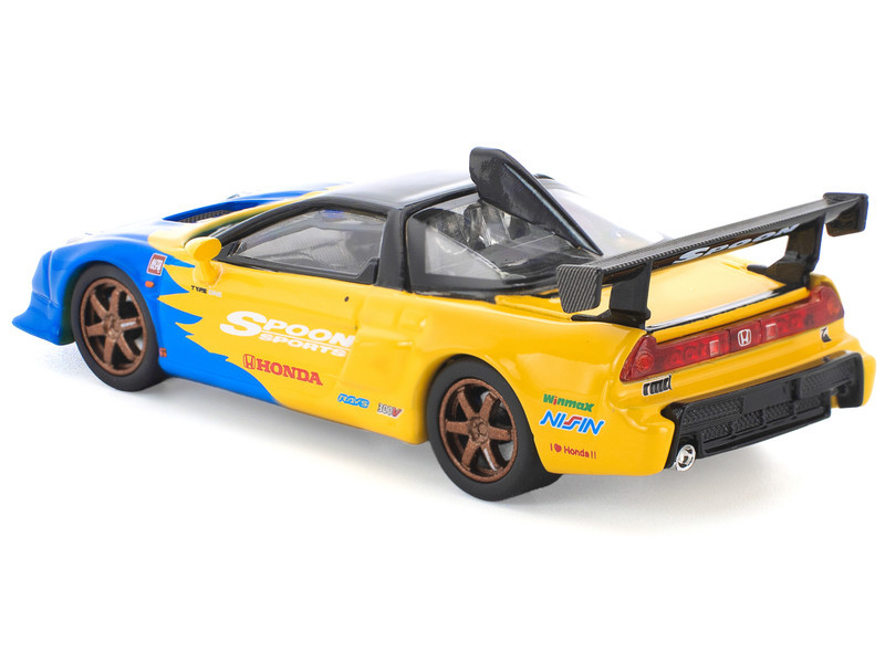 1/64 Poprace Honda NSX-R GT Spoon Diecast Car Model - LIVECARMODEL.com