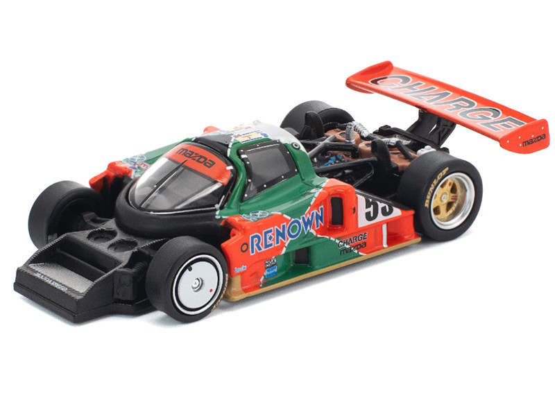 1/64 Poprace 1991 Mazda 787B Le Mans 24H Winner #55 Diecast Car Model