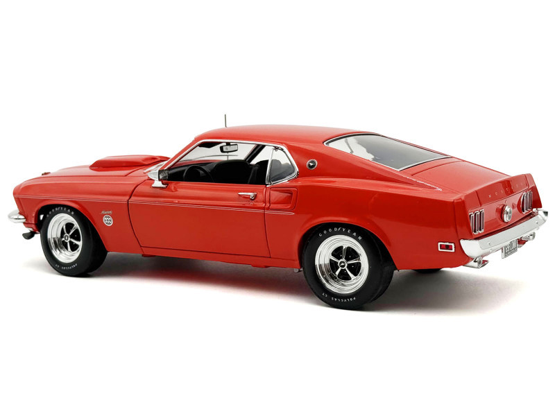 1/18 ACME 1969 Ford Mustang 600 (Flower Power Red) Diecast Car Model