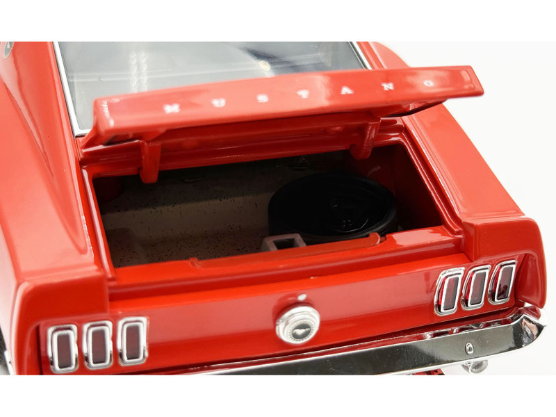 1/18 ACME 1969 Ford Mustang 600 (Flower Power Red) Diecast Car Model