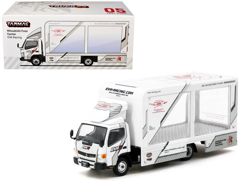 1/64 Tarmac Works Mitsubishi Fuso Canter EVA Racing Diecast Car