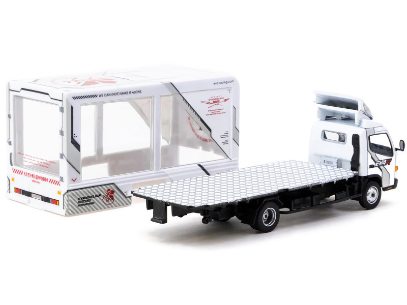 1/64 Tarmac Works Mitsubishi Fuso Canter EVA Racing Diecast Car Model