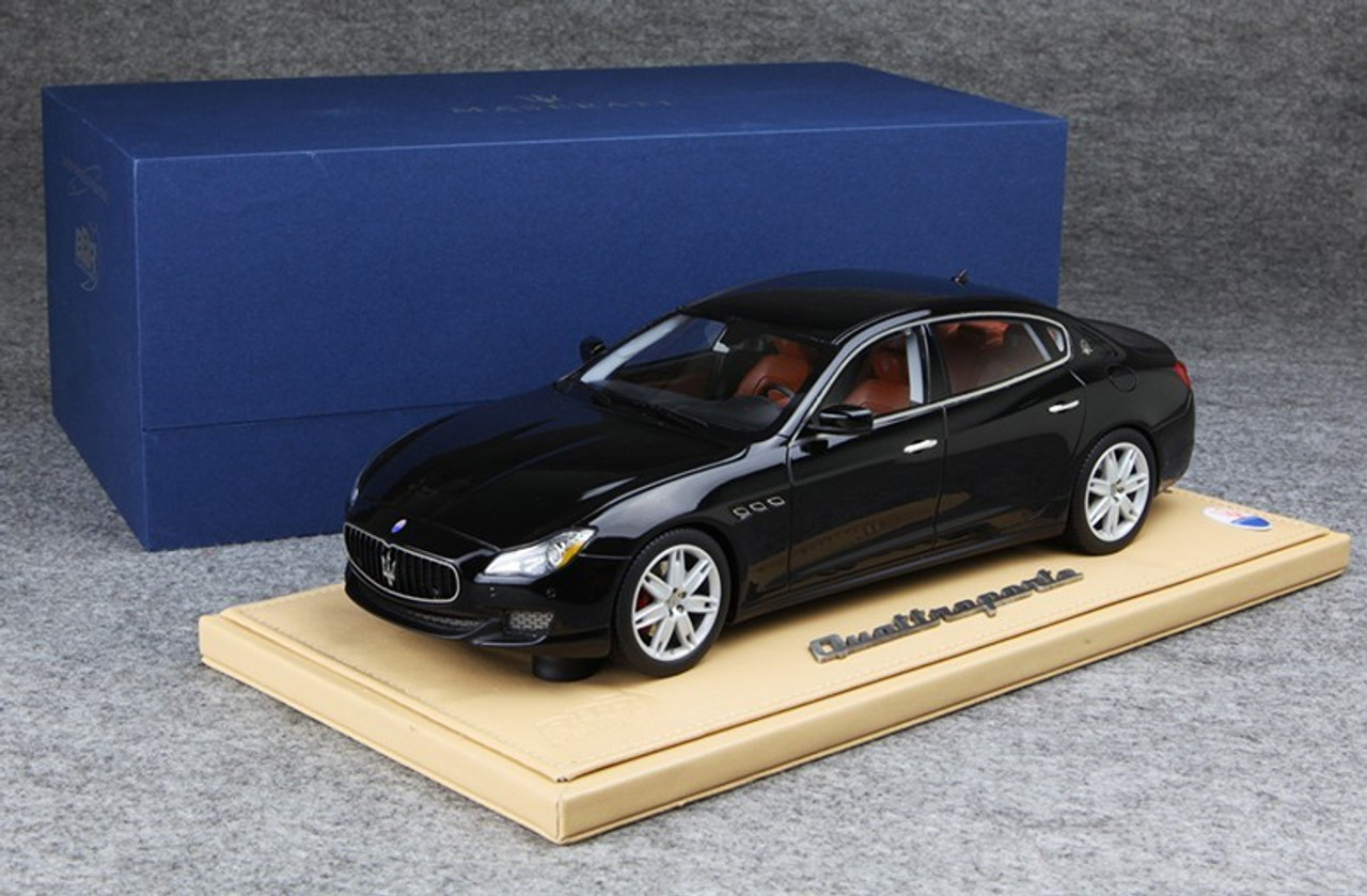 1/18 BBR Maserati Quattroporte (Black) Resin Car Model Limited