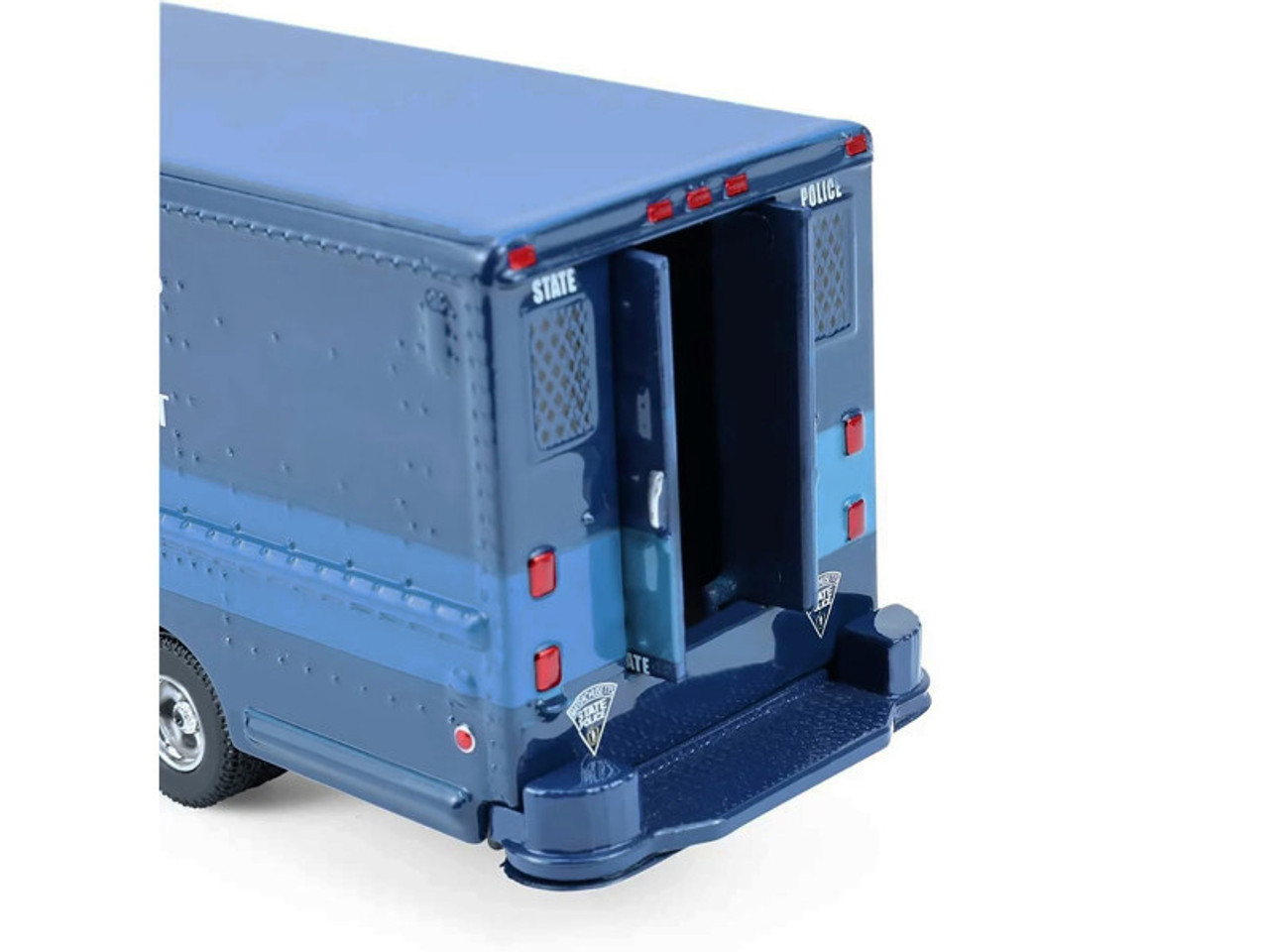 2019 Step Van "Massachusetts State Police Underwater Recovery Unit" Blue Two-Tone "H.D. Trucks" Series 26 1/64 Diecast Model Car by Greenlight