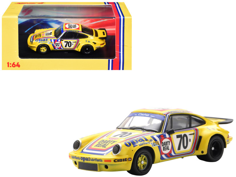 1/64 Spark Porsche 911 Carrera RSR 3.0 No.70 24H Le Mans 1974 R. Touroul - H. Cachia - D. Rua Car Model