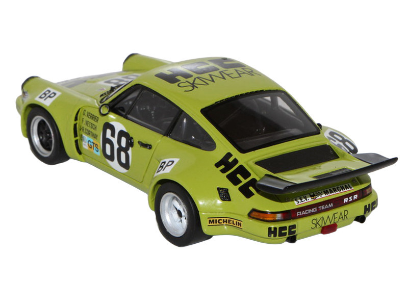 1/64 Spark Porsche 911 Carrera RSR 3.0 No.68 24H Le Mans 1975 F. Vetsch - G. Verrier - J-R. Corthay Car Model