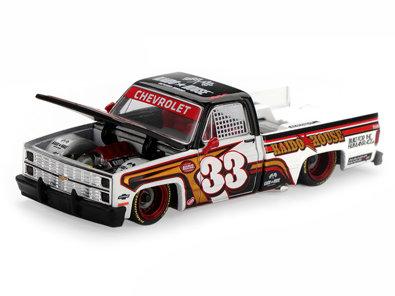 1/64 Kaido House Chevrolet Silverado KAIDO Intimidator V1 #33 Diecast Car Model