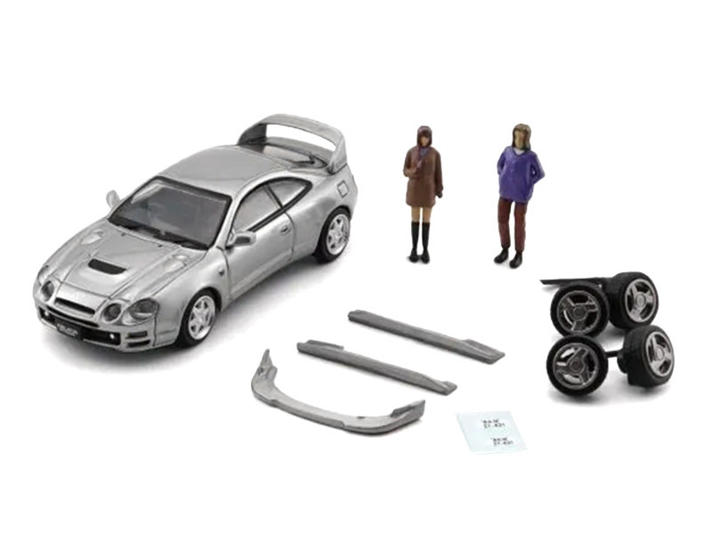 1/64 BMC Toyota Celica GT Four-ID (Silver) (RHD) with Figures