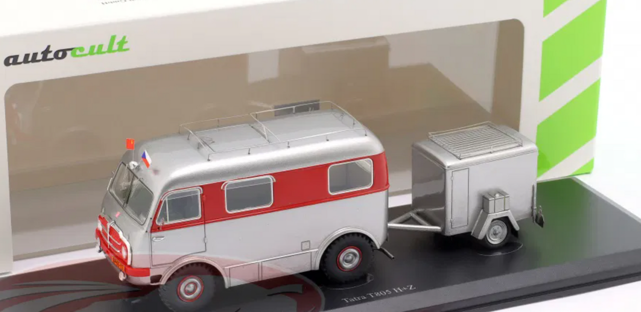 1/43 AutoCult 1953 Tatra T805 H+Z Car Model