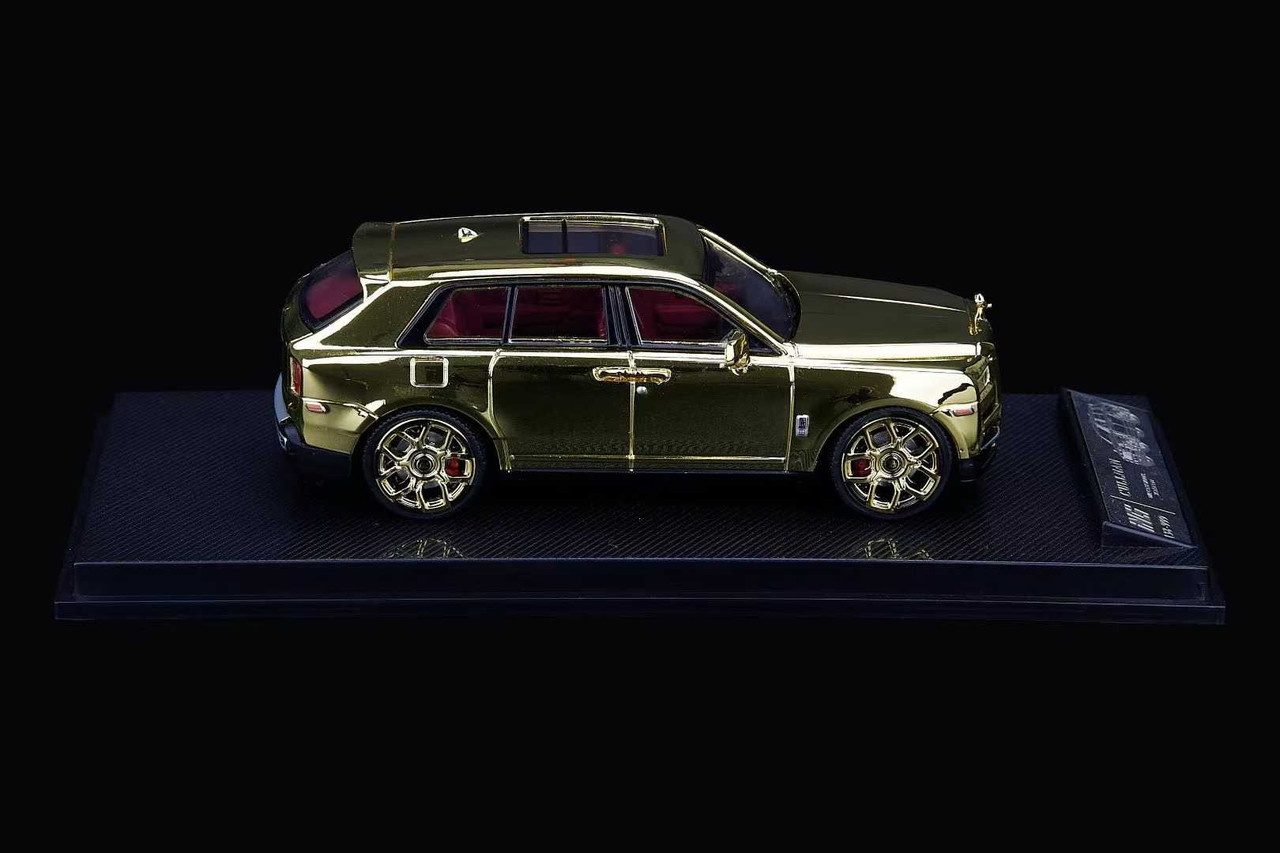 1/64 SC Art Rolls-Royce Cullinan (Chrome Gold) Car Model