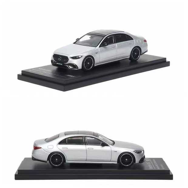 1/64 AR Box Mercedes-Benz S-Class S63E (Silver) Car Model