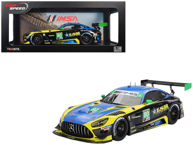 1/18 Top Speed 2025 Mercedes-AMG GT3 EVO #80 Lone Star Racing 2025