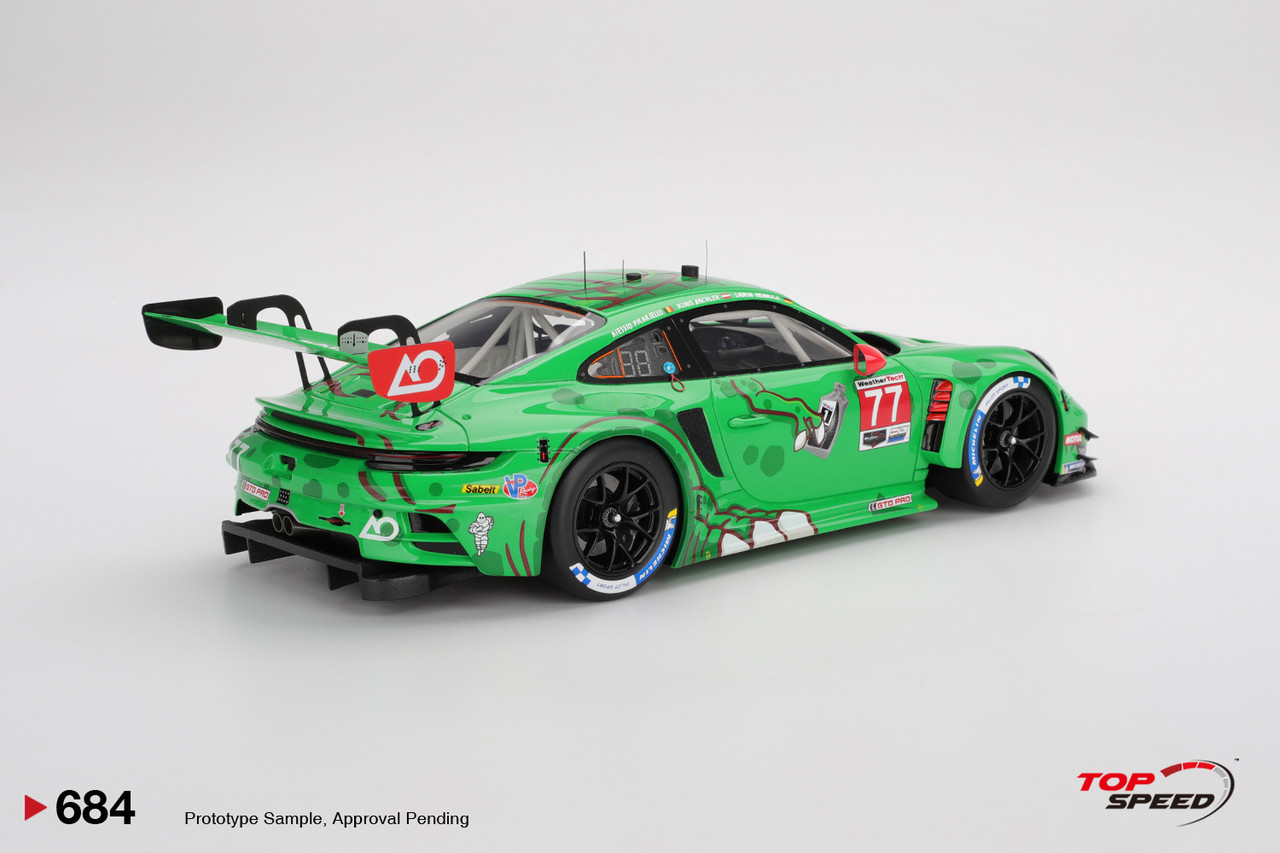 1/18 Top Speed 2025 Porsche 911 GT3 R (992) #77 AO Racing 2025