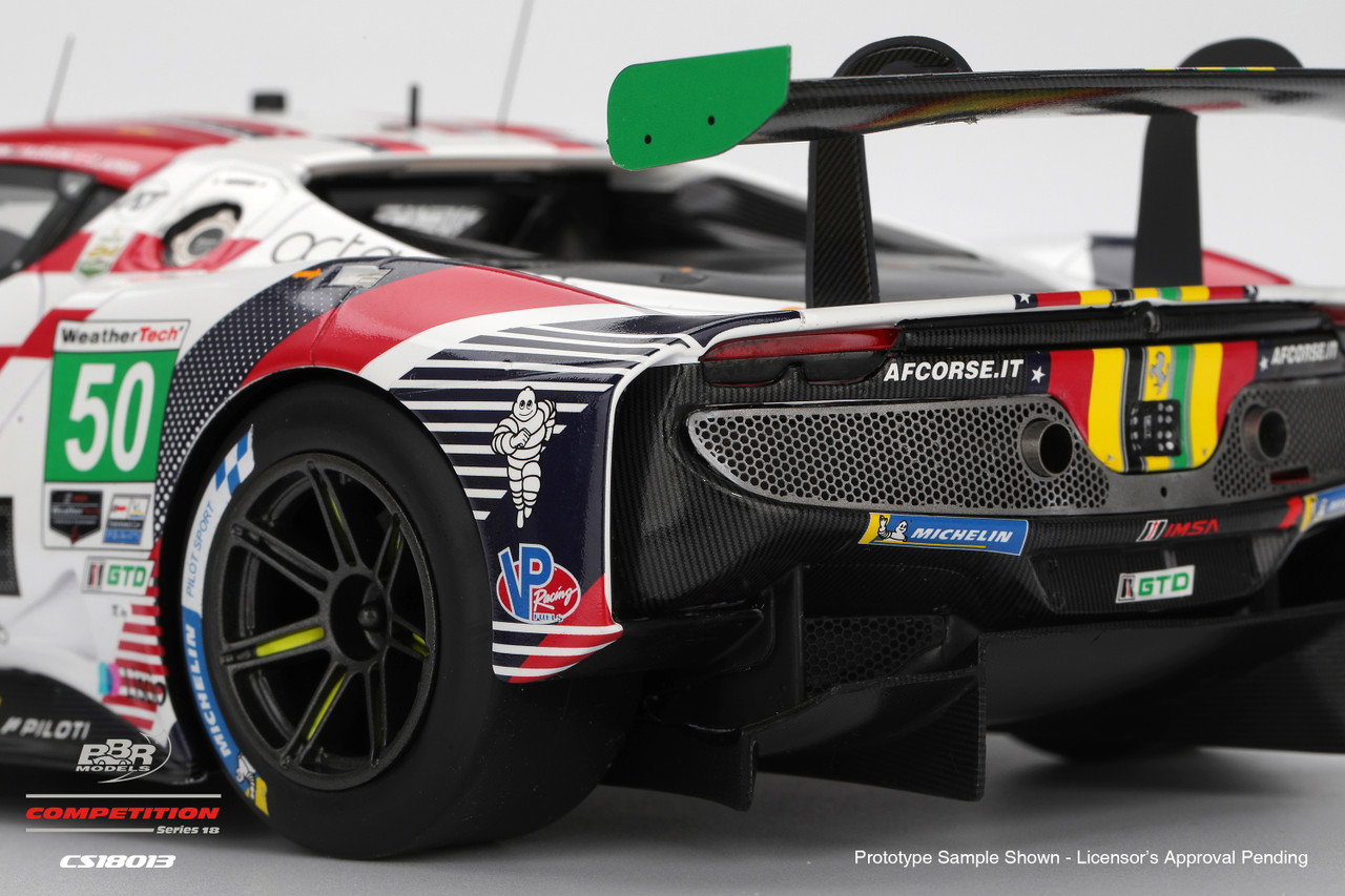 1/18 BBR 2025 Ferrari 296 GT3 #50 Af Corse 2025 IMSA Daytona 24