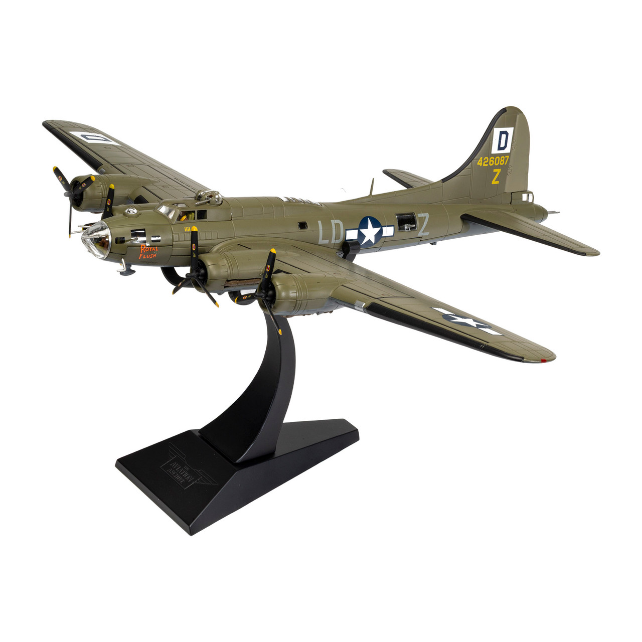 Corgi B-17F 1:72 ダイキャストモデル 1/72 Corgi B-17F Flying Fortress Diecast Model, USAAF 100th BG