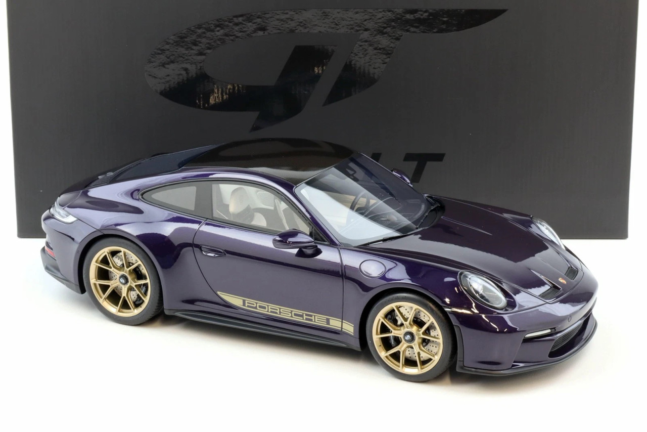 1/12 GT Spirit 2021 Porsche 911 992 GT3 Touring (Purple) Car Model