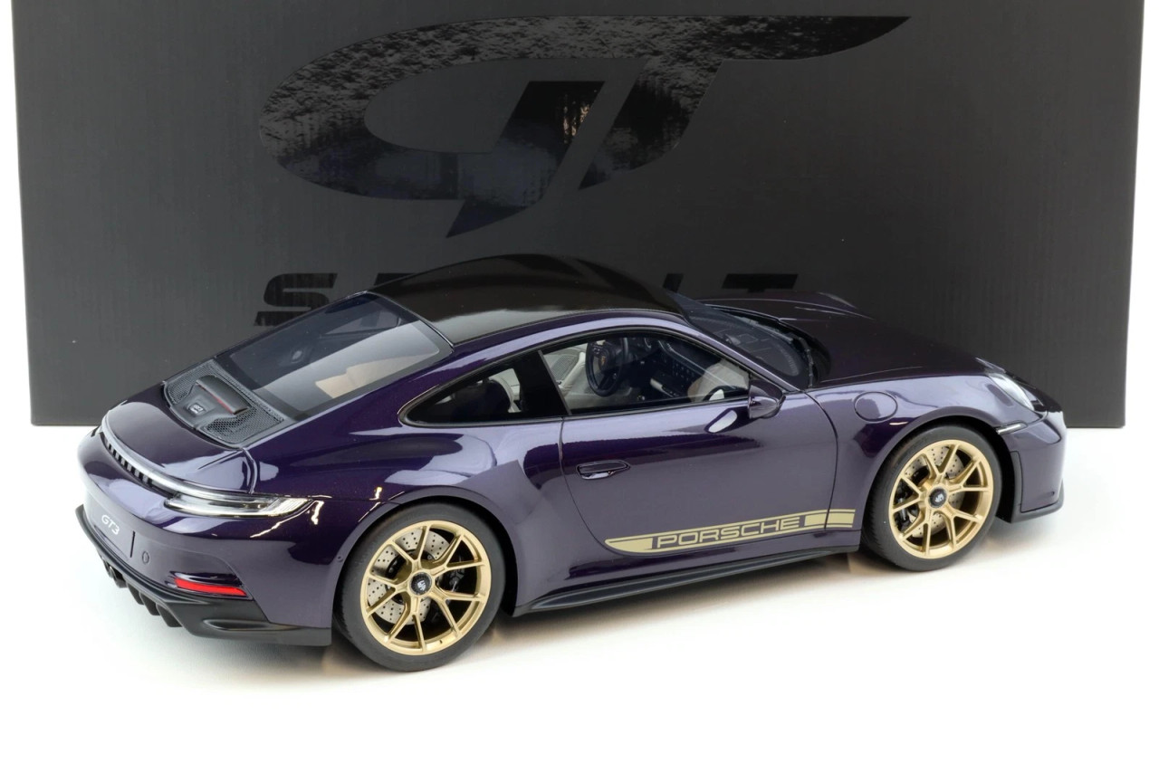 1/12 GT Spirit 2021 Porsche 911 992 GT3 Touring (Purple) Car Model