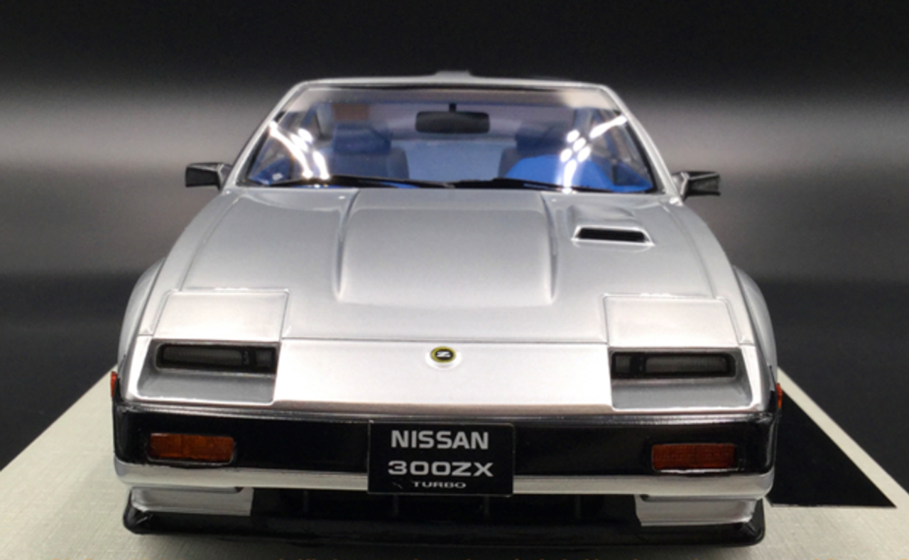 新品特価LS 1/18 日産 300ZX ( フェアレディ ）ターボ Silver 乗用車