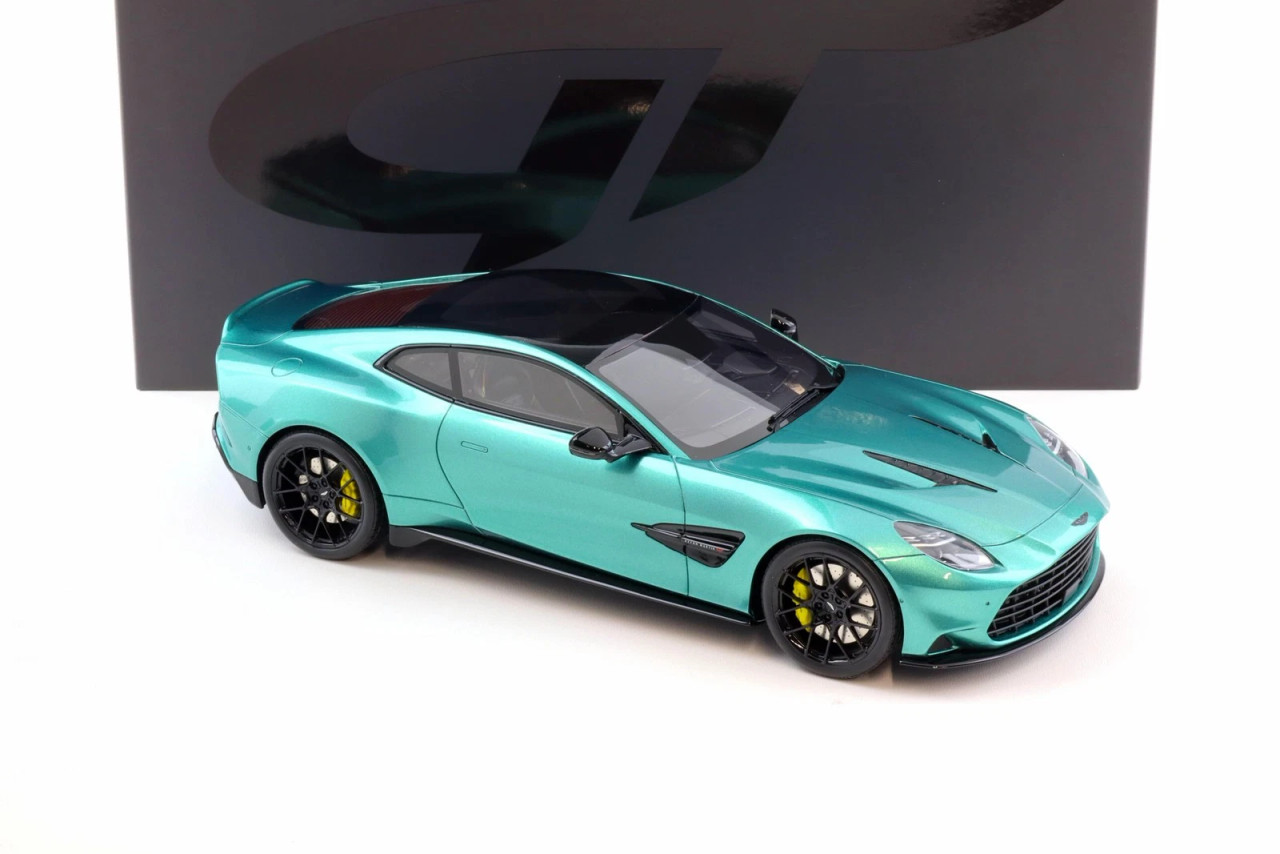 S　L 1/18 GT Spirit 2024 Aston Martin Vanquish (Green) Car Model