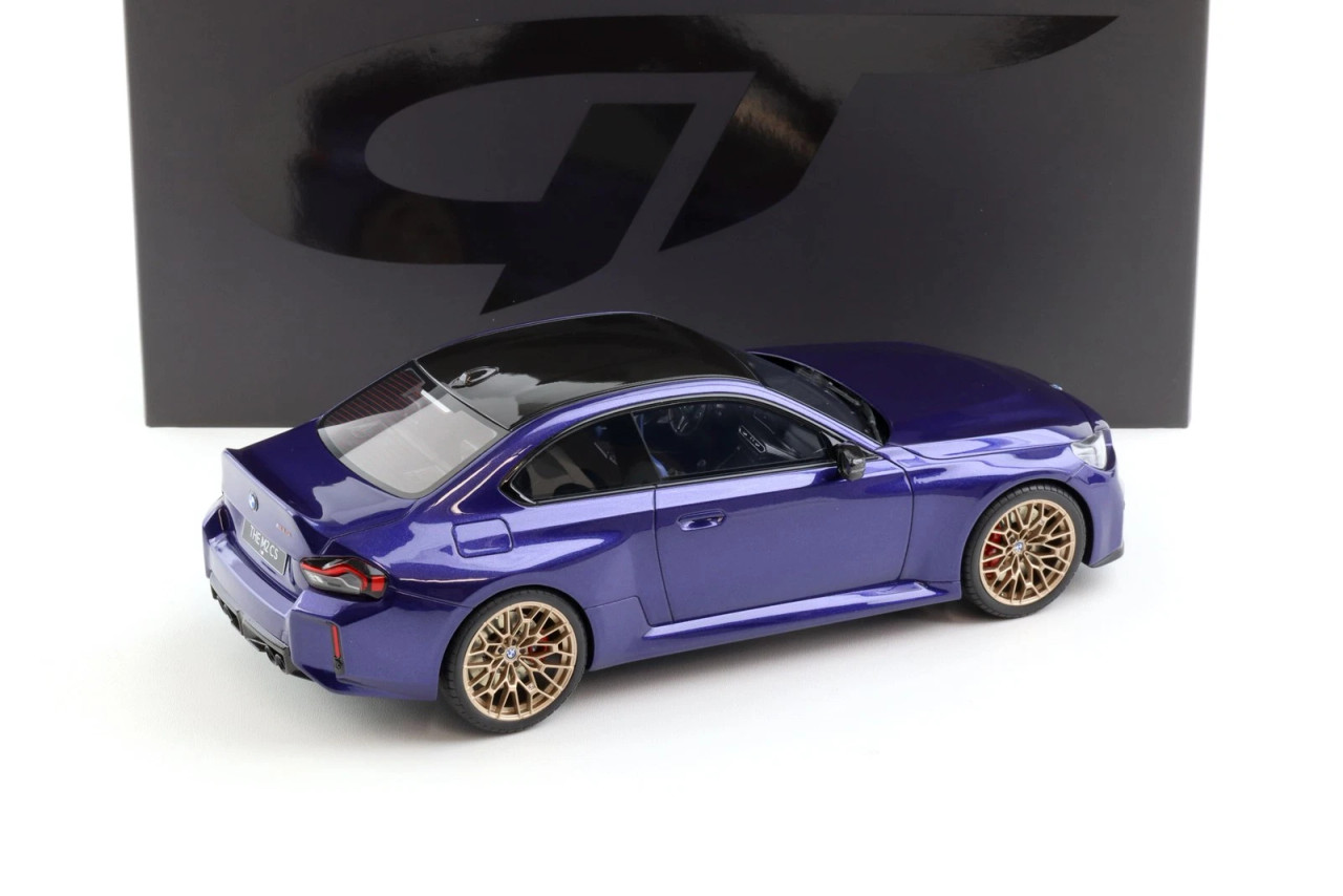1/18 GT Spirit 2025 BMW M2 CS G87 (Blue) Car Model - LIVECARMODEL.com