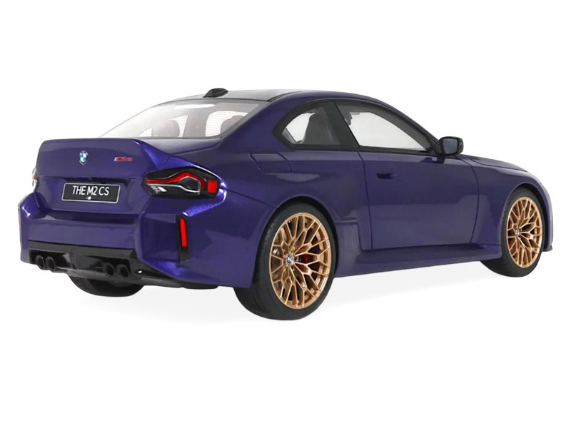 1/18 GT Spirit 2025 BMW M2 CS G87 (Blue) Car Model - LIVECARMODEL.com