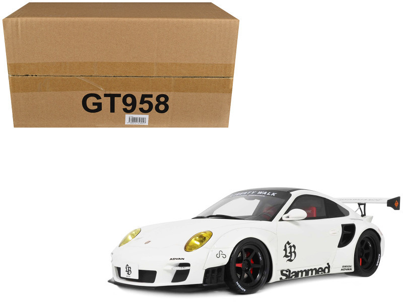 1/18 GT Spirit Porsche 911 997 LB-Works Turbo (White) Car Model