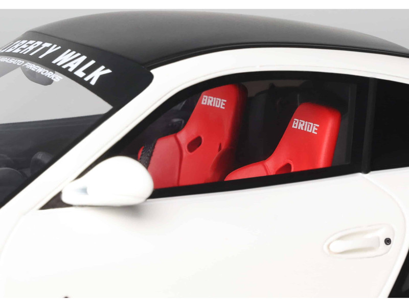 1/18 GT Spirit Porsche 911 997 LB-Works Turbo (White) Car Model