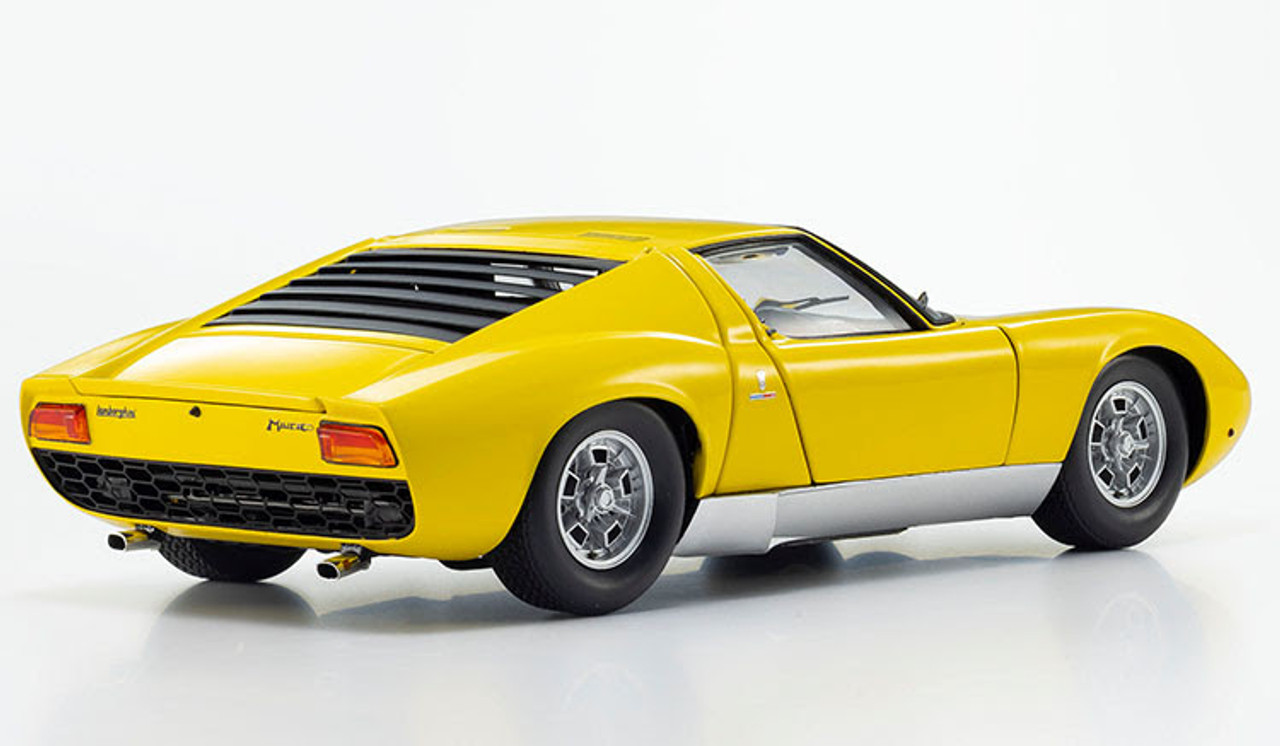 1/18 Kyosho Lamborghini Miura P400 (Yellow) Diecast Car Model