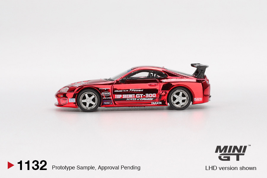 1/64 Mini GT Toyota Supra (A80) Top Secret GT-300 Top Secret